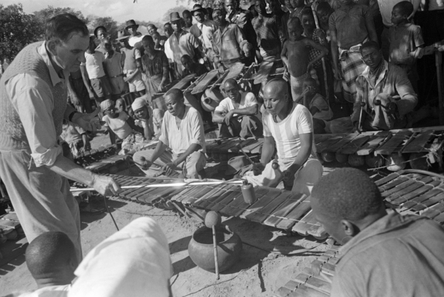 Hugh Tracey recorded over 35,000 songs across central and southern Africa. Hugh Tracey recorded over 35,000 songs across central and southern Africa.